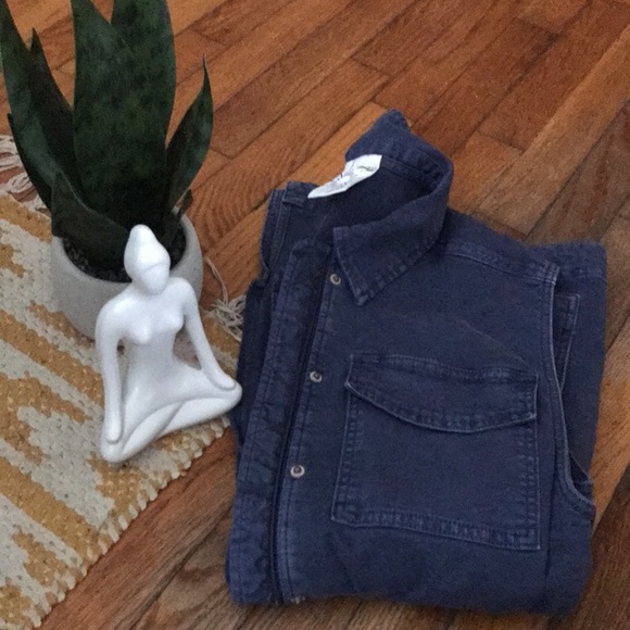 American Eagle Offline by Aerie Blue Utility Vest NWOT - Picture 5 of 5